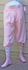 Pink Microfiber golf outfits